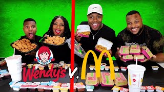 200 Chicken Nugget Team Challenge Wendy's v. McDonald's