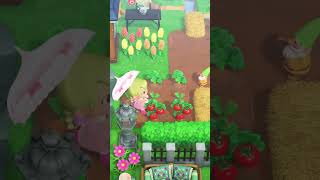 Harvesting on a Rainy Day! (Animal Crossing: New Horizons)