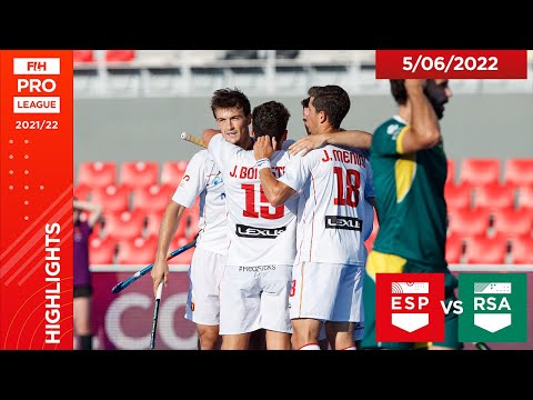 FIH Hockey Pro League Season 3: Spain vs South Africa (Men) - Game 2 highlights