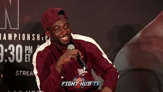 TERENCE CRAWFORD'S FULL POST FIGHT PRESS CONFERENCE - CRAWFORD VS HORN