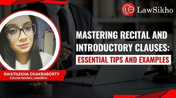 Mastering Recital and Introductory Clauses: Essential Tips and Examples