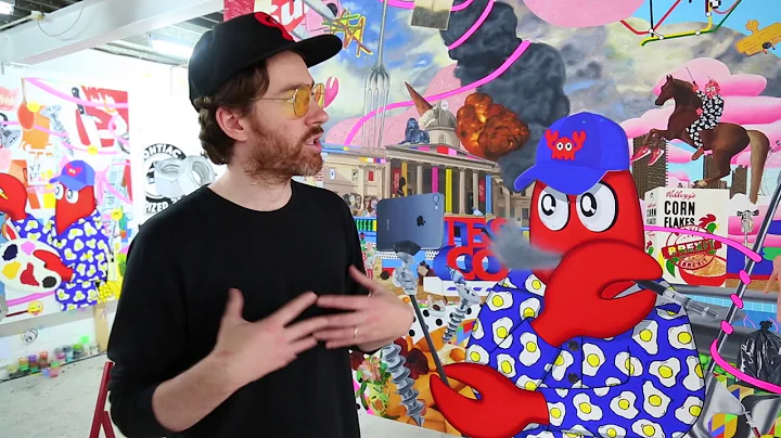 GQ visits Philip Colbert before his Saatchi show