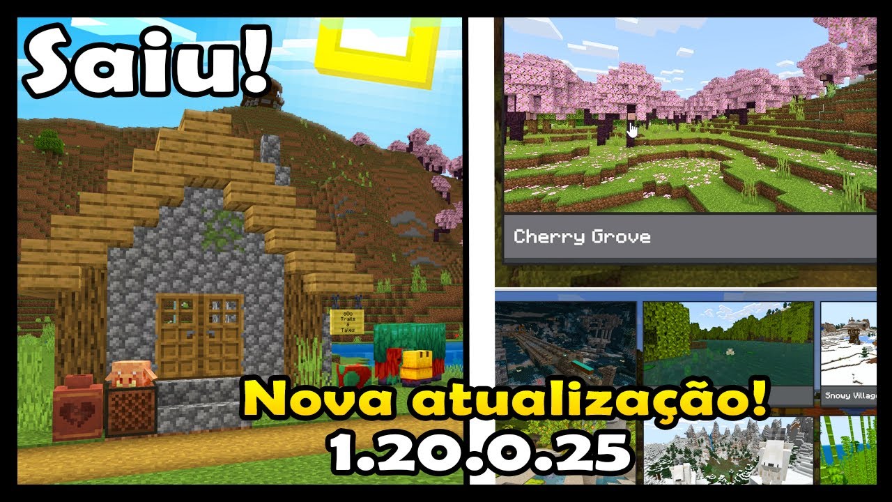 Notas de atualização do Minecraft 1.20.1 Release Candidate 1 - Blog do  Minecraft - Micdoodle8