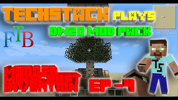 Automated Frame Machine Tree Farm in FTB  - MMI (Modded Minecraft Invention) EP 4 by TechStack