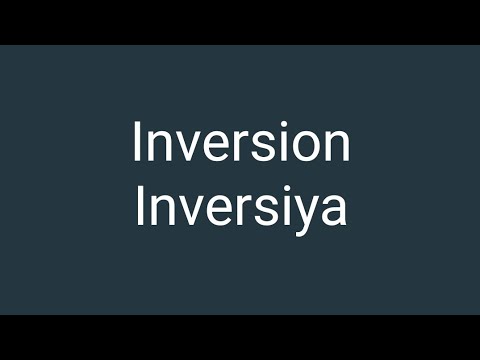 Inversion - Inversiya