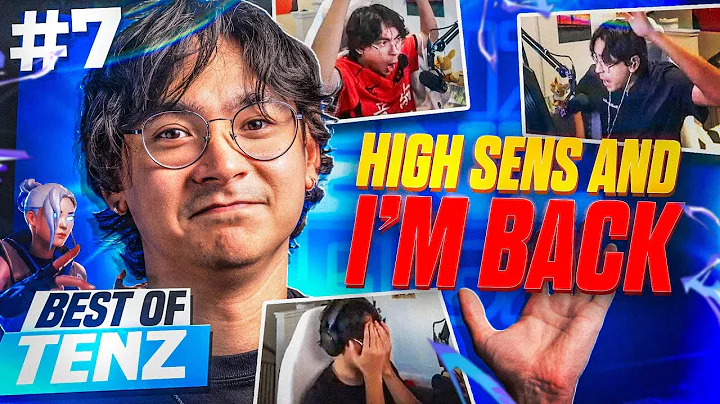 "High sens and I'm Back" - TenZ | Best of #7