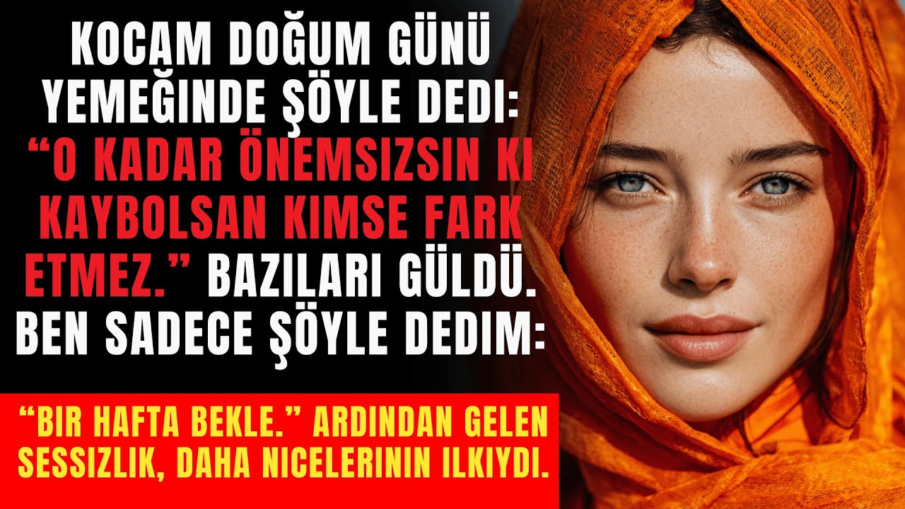 Kimsenin beni özlemeyeceğini söyledi, bir hafta sonra adı skandalla anılır oldu.