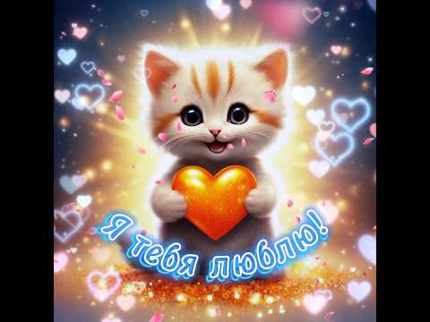 Я тебя люблю!Целую, обнимаю крепко-крепко! #2024 #новоевидео #cat #реки #love #люблювас