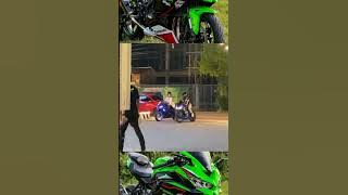 COWOK KENA MENTAL LIAT CEWEK NAIK ZX25R‼️