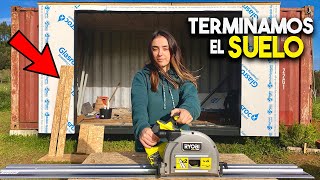 Instalamos el SUELO para Hacer nuestra Casa CONTENEDOR de Ensueño