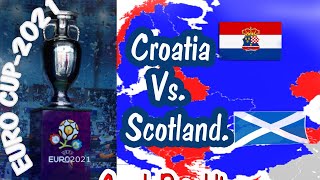Croatia vs. Spain | UEFA EURO | 20-21 | Round of 16 | Today 9.30 Pm | Live Score