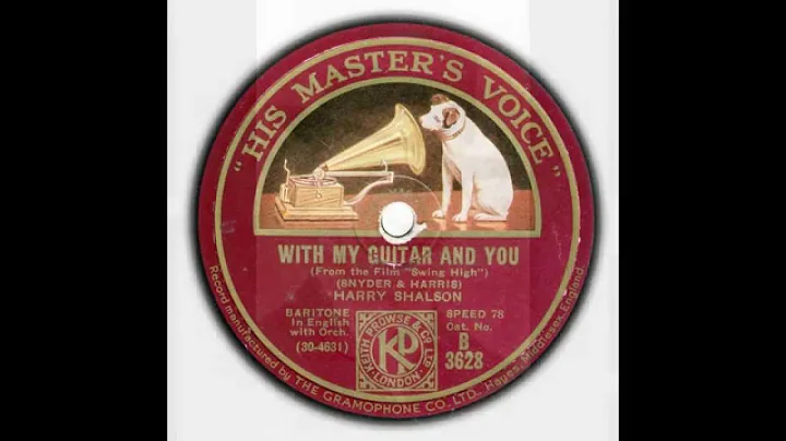 WITH MY GUITAR AND YOU - Harry Shalson accompanied...