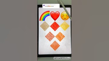 Digital Emoji Color Mixing on request 😍 #procreate #colourmixing #colormixingmagic #emojimix #fyp