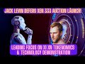 Jack levin defers xen 333 auction launch focus on x1 xn tokenomics  technology demonstration