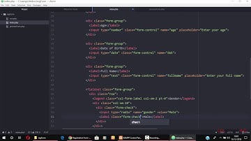 How to Create Registration Form Using HTML, Bootstrap,  PHP & MySQL - Part 1