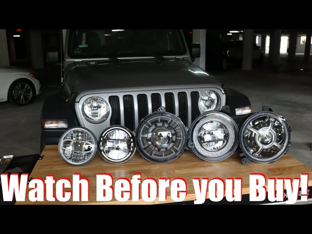 The BEST Jeep LED Headlights under $500!! - YouTube