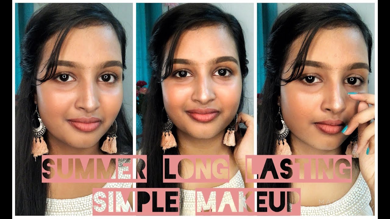 video phone beyonce mp3 Fresh summer makeup|| Long lasting sweat proof makeup|| Affordable makeup|| In telugu|| Makeover