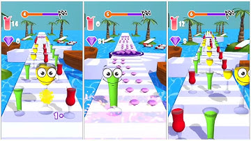 Juice Run | All Levels Gameplay | Android, iOS | Satisfying Mobile Games