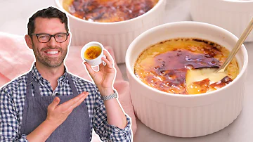 Should crème brûlée be served hot or cold?