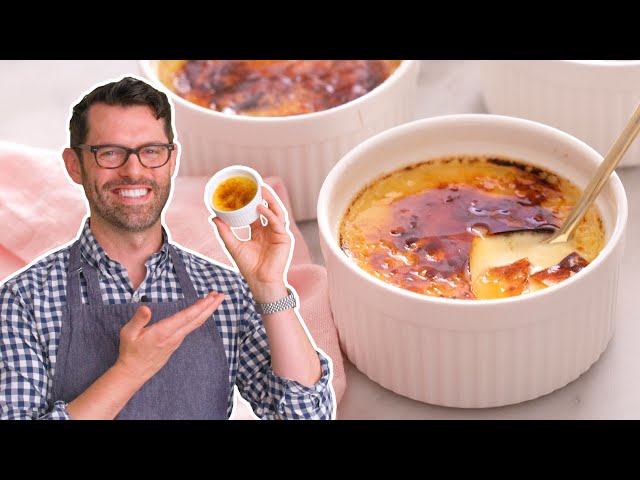 Easy and Amazing Creme Brulee Recipe | Preppy Kitchen class=