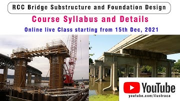RCC Bridge Substructure and Foundation Design | Syllabus and Details | ilustraca