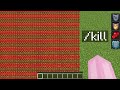 You can survive kill in minecraft