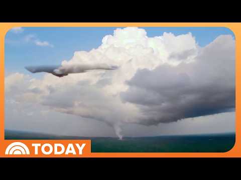 Tornadoes Hit Midwest; Tropical Storm Approaches Gulf Coast