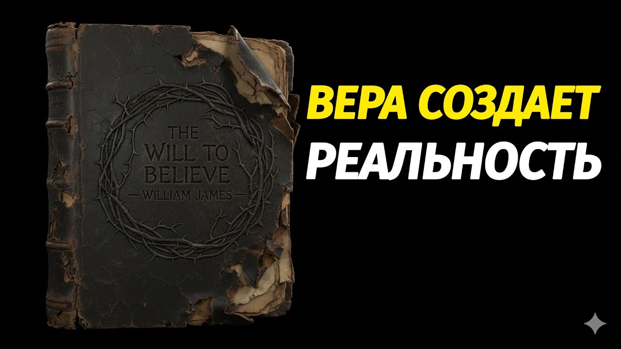 Воля к вере - Уильям Джеймс | Сила, создающая реальность