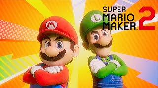 Mario Movie Super Mario Bros. Plumbing Trailer But Its Mario Maker 2