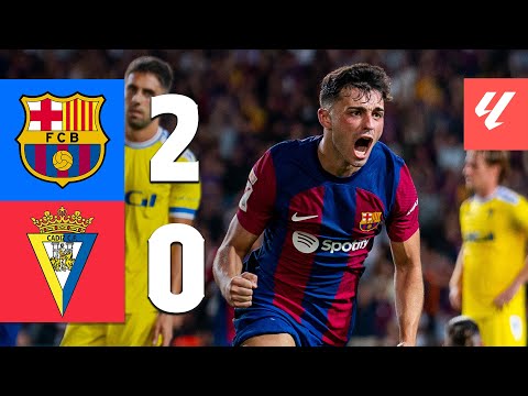 BARÇA 2-0 CADIZ | LALIGA 2023/24 J2