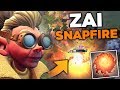BEST PRO PLAYER ON SNAPFIRE ALREADY?! Zai EPIC Snapfire Gameplay Patch 7.23 Dota 2
