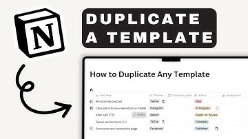How to Duplicate Any Template in Notion | Notion Tutorial (2025)