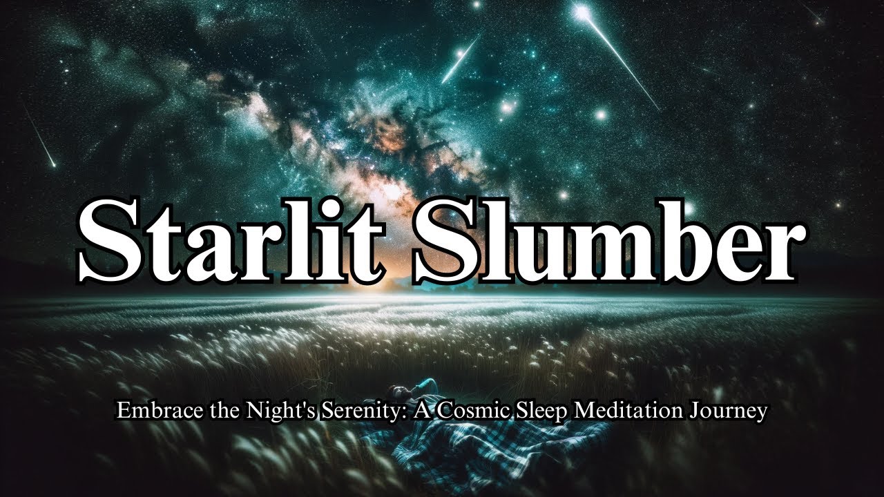 Falling Asleep Counting the Stars' Glow A Deeply Relaxing Mindful