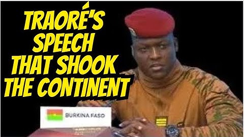 Traoré’s Speech That Shook the Continent | Voice of Africa