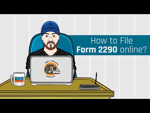 How to e-file Form 2290?