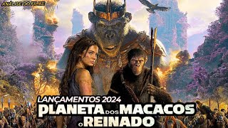 O FILME DE AÇÃO PLANETA DOS MACACOS O REINADO  LANÇAMENTO 2024 É INCRÍVEL