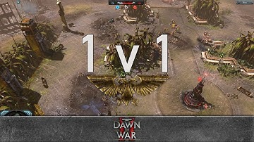 Dawn of War 2: Retribution - 1v1 | LArks - Lord Commissar [vs] cudder - Kommando Nob