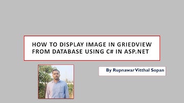 How to Display Image in Griedview from Database Table  in ASP.NET using C#