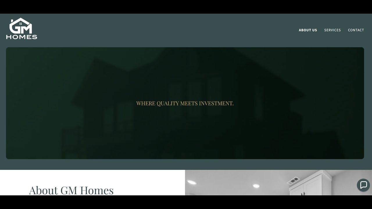 GM Homes Website Audit Screencast