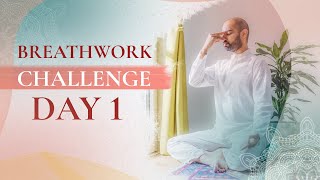 Day 1  Breathwork for Energy Boost  |  Transformational Breathwork Challenge