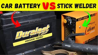 This BATTERY RESTORATION with a STICK WELDER might be a FAILURE!