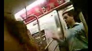 guy on the subway rants about joel steinberg
