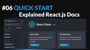 Quick Start - Explained React.js Docs #06