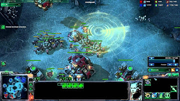 The power of splitting your own army.