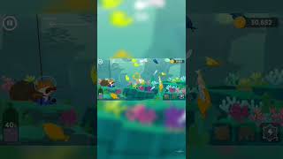 Kucing mancing ikan | The fishercat #shorts #shortvideo #shortgame #gameplay screenshot 3