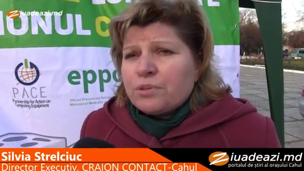 Campanie de colectare a deşeurilor electrice şi electronice Cahul