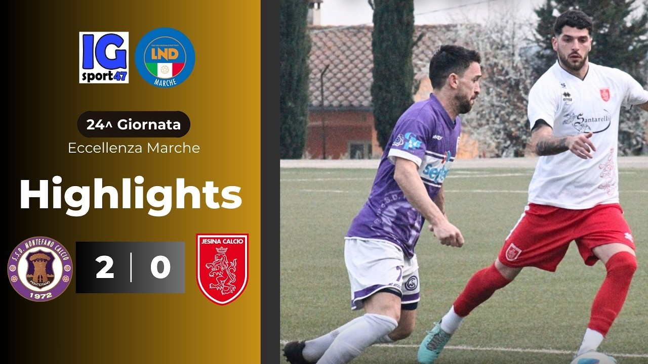 Montefano-Jesina 2-0 (Eccellenza Marche)