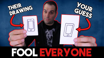 My MOST FOOLING Mind Trick! Guess Their Drawing EVERY TIME! LEARN Amazing Mentalism Tutorial.