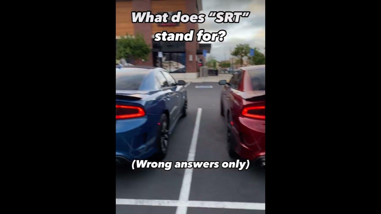 what-does-srt-stand-for-srt-cars-shorts-youtube