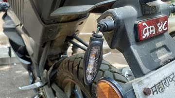 How to fix a broken indicator for bikes in just 2 Minutes